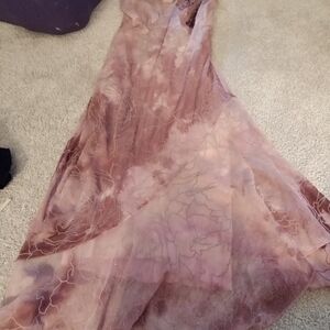 Free People Pink and Purple Maxi Dress